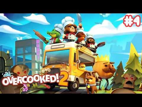 Trying To Beat Every Level In Overcooked 2! | Overcooked 2 (Part 4)