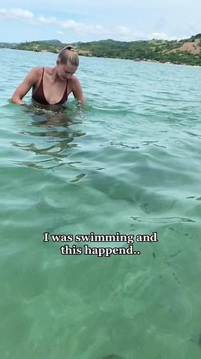 Unexpected Encounter While Swimming in the Philippines