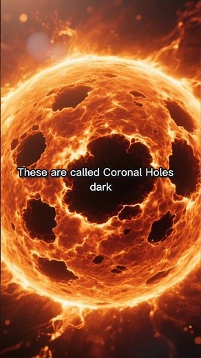 The Sun Has Giant Dark Holes And They’re Hitting Earth Right Now ☀️🌑 (Coronal Holes Explained)