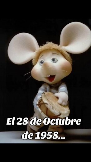 Recordando a Topo Gigio a 67 años de su lanzamiento 😍 | Décadas en Sintonía