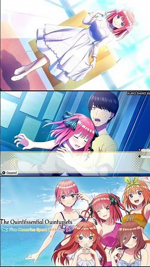Introducción Nino Nakano - The Quintessential Quintuplets: Five Memories Spent With You