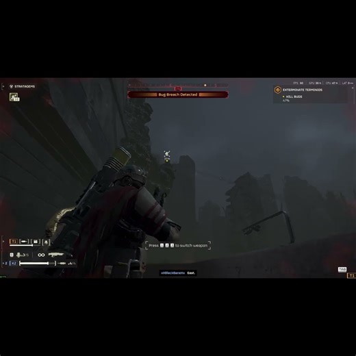 When a Bad Turret Drop Works Out (Terminid Eradicate)