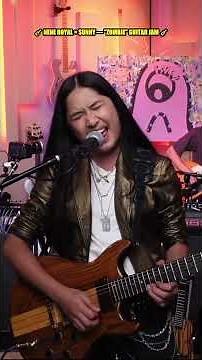 Nene Royal & Sunny Jam on Zombie (Epic Solo Trades!) 🎸⚡ #Shorts
