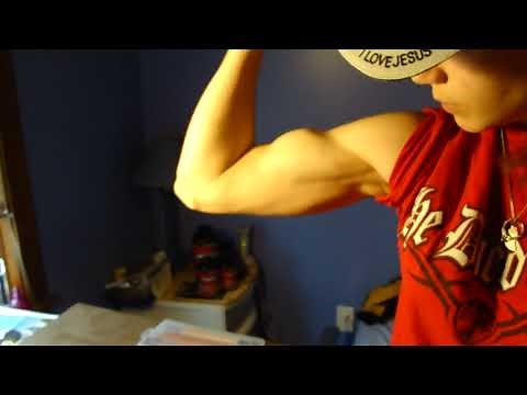 Flexing My Biceps