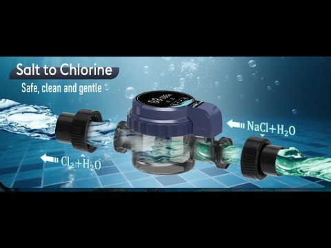 How to Install the Salt Chlorine Generator for Pools #saltwater #chlorination #poolfilter