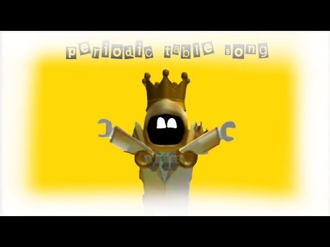 The periodic table song (my version) (shortened)