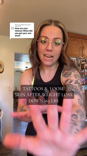 Tattoos and Loose Skin After Weight Loss - Transformation Story