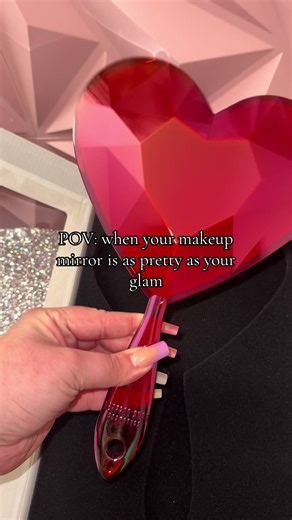 POV: you finally found a mirror that matches your aesthetic 💎 Getting ready feels different when your vanity finally looks right. Cute enough to display, clear enough to actually do your makeup properly. This is the kind of tool that makes every GRWM feel elevated. @Jeffree Star Cosmetics #JeffreeStarCosmetics #MakeupTools #VanityAesthetic #GRWMEssentials #TikTokShopFinds