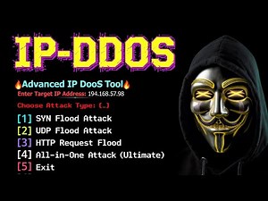 I Found This Secret DDOS Attack Hacking Tool on Internet at 2 AM