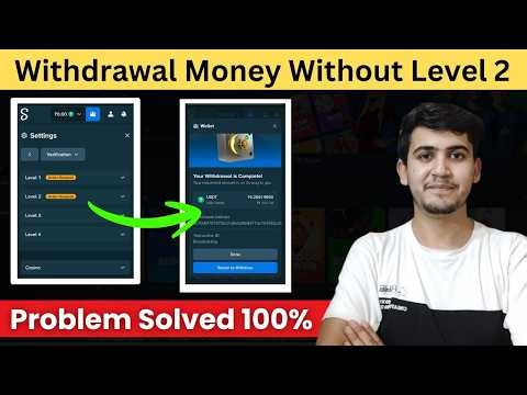 How To Complete Level 1,2 Verification And Withdrawal Money || #stake #earlysix #verification