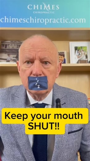 64 reactions · 4 comments | Today Terry Chimes talks about using sleep tape to reduce snoring. Sometimes better sleep isn’t about fancy gadgets or expensive mattresses, it’s about simple habits that help your body do what it’s meant to do. #TerryChimes #SleepHealth #BetterSleep #WellnessWisdom #ChiropracticCare | Terry Chimes | Facebook