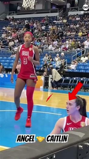 “Angel Reese Shows CLASS After Hard Foul on Caitlin Clark 🤝💯 (Respect Moment)” #shorts #highlights