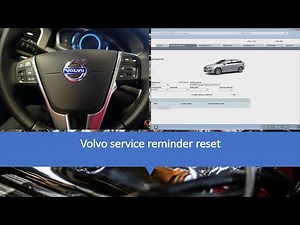 Volvo service reminder reset with VIDA