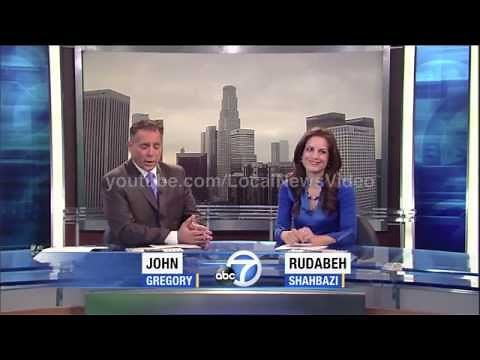 Rudabeh Shahbazi caught off guard during live newscast - News Blooper