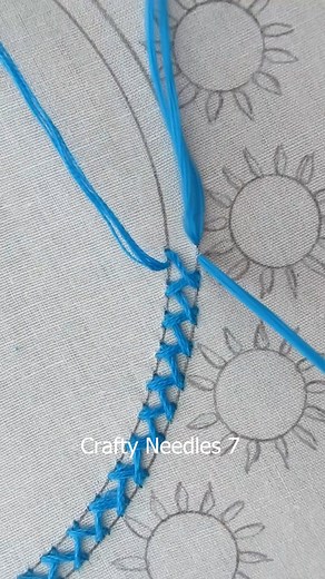 112K views · 799 reactions | So pretty & easy neck border embroidery tutorial #reels2024viral #border #tutorial #content #diy #neck #learning #relax #reelsviral #cute #viralreelsfb #useful #embroidery #satisfying #popular #everyone #fbreels #fypシ゚viral #fyp #support #facebookreels #foryou #shorts #viral #reels #trending #foryoupage #viralreels #viralvideo #reelsfb | Crafty Needles 7 | Facebook
