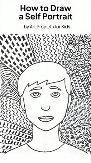 How to Draw a Self Portrait