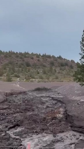 Mudflow Carries Debris in California | Climate Change Impact