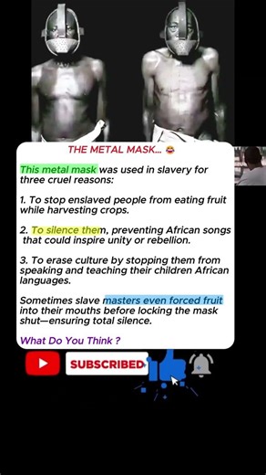 The Slave Era’s Metal Mask Explained