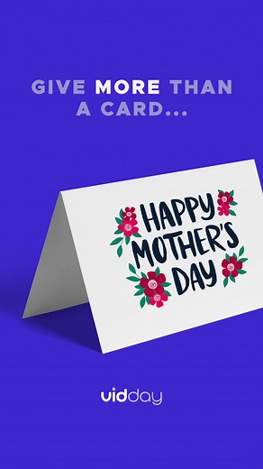 Surprise Mom this Mother’s Day with personalized slideshow with VidDay 🥰 #mothersdaygift #mothersdaygiftideas #mothersdayvideo #videocard #videogreetings #vidday #happymothersday