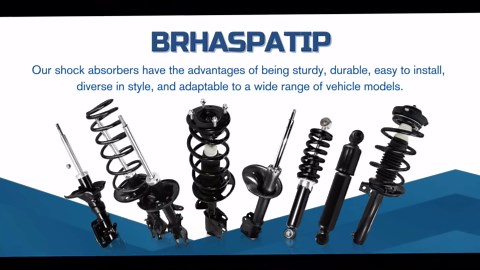 Rear Struts Assembly - Quick Struts Automotive Replacement Struts Pair for Toyota Camry 2.4L 2007 2008 2009 2010 2011, for Toyota Avalon 3.5L 2009 2010 2012 - Brhaspatip,2pcs