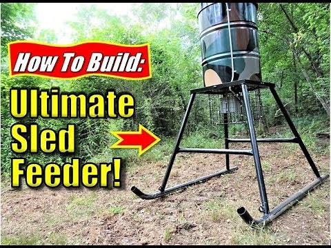 Deer Feeders: How To Build The Ultimate Deer Feeder (on a Sled!)