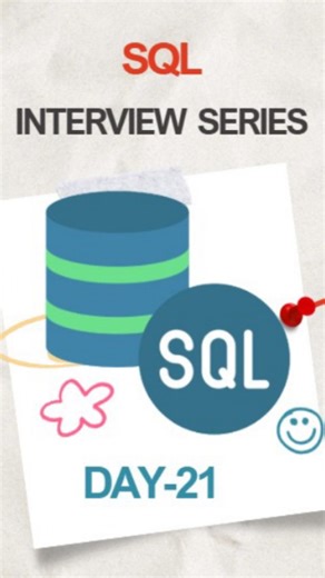 Sravan 2.0 🚶🚶🚶 on Instagram: "DAY 21: SQL-INTERVIEW SERIES SQL #MySQL #DataAnalyst #SQLInterview #WindowFunctions #ROW_NUMBER Analytics TechInterview SQLTutorial"