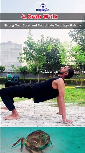 Get Fit with Animal Walks 🐻🐸 | Fun Full Body Workout for All Ages #Shorts #yoga #yogainspiration #