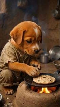 “The Puppy Who Learned the Power of Hard Work” #ai #viral