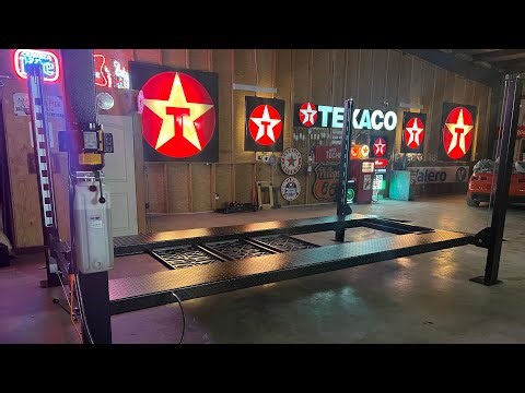 Tuxedo FP8K-DX-XLT Four Post Lift Installation 