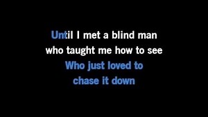 Karaoke Blind Man - Aerosmith - CDG, MP4, KFN - Karaoke Version