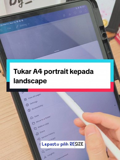 Cara Tukar Dari Portrait Kepada Landscape di Canva