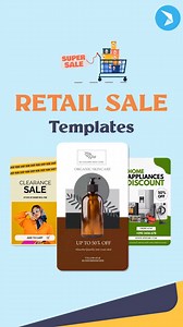 20 reactions | Transform your retail game with our irresistible sale templates! ️ Maximize your customer base and conquer the retail market like a pro  More ideas: https://bit.ly/RetailSaleTemplates | PosterMyWall | Facebook