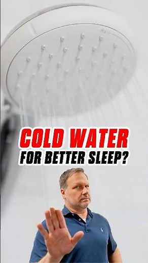 Doing cold plunges wrong vs right for sleep!