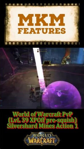 World of Warcraft |PvP| LvL39 BfA Twink | Silvershard Mines 1 | #gamingshorts #pvp #worldofwarcraft