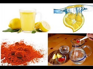 How To Lose weight fast with lemon and cayenne pepper