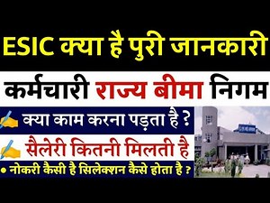 esic job profile and salary || esic udc job profile || esic udc kya hai || Work , Salary , Promotion