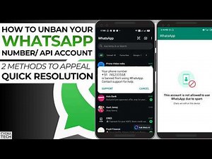 🚫"This Account Cannot Use WhatsApp Due to Spam" – How to Unban a WhatsApp Number / WhatsApp API