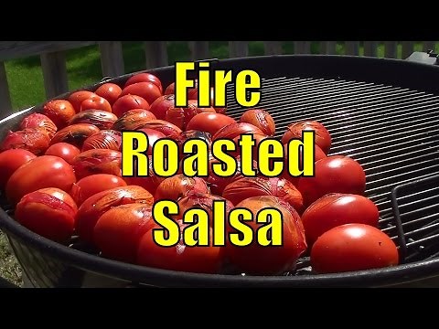 Homemade Fire Roasted Salsa Recipe - Home Canning - BBQFOOD4U