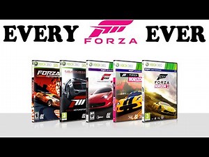 Evolution of Forza Games for XBOX 360 | 2007-2014 (Unboxing + Gameplay)
