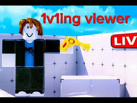 Roblox Rivals 1v1ing viewers! *LIVE* (playing with viewers)
