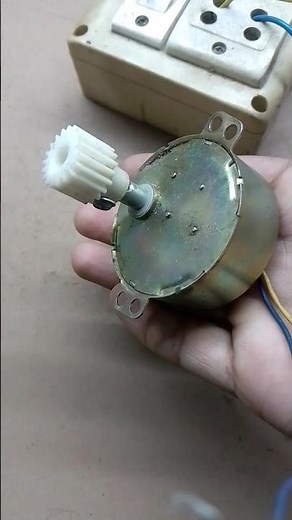 ac generator synchronous motor #synchronousmotor #youtubeshort #gear #gearmotorfree energy