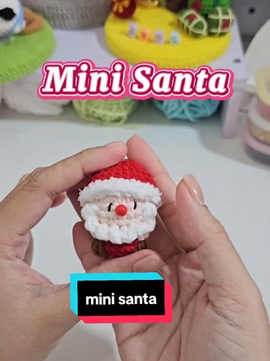 Crochet Mini Santa: Easy DIY Holiday Decoration
