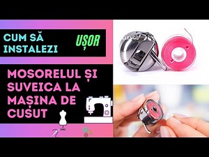 How to install the bobbin on a Singer sewing machine, how to put the spool in the bobbin
