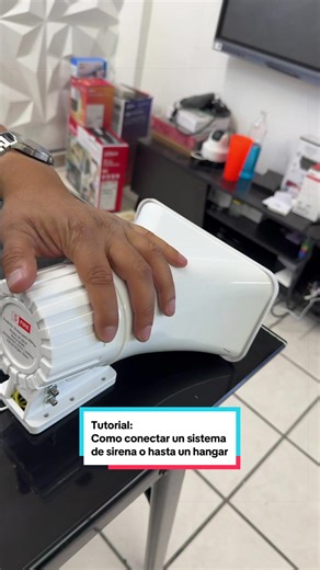 Conecta Sirenas a NVR, DVR y Alarmas Fácil