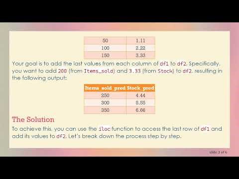 Mastering DataFrame Manipulation: Adding Values to a DataFrame Columnwise