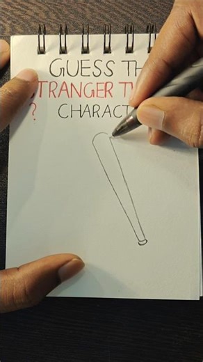 comment down 👇 #strangerthings #netflixseries #drawing #guess #steveharrington