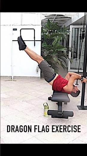 Dragon flag - beginner progression