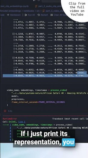 🎬 Deep learning with GPU and PyTorch on Macbook [Multimodal Embeddings]