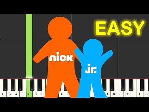 Nick Jr. On Demand Theme Song Piano Tutorial