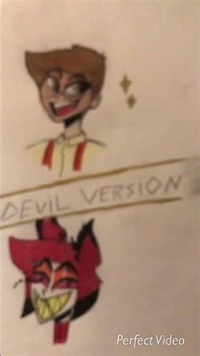 Human VS devil version, which is your favorite?🤗🎙️📻😈
